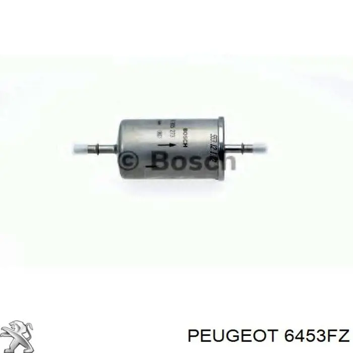 Compresor de aire acondicionado 6453FZ Peugeot/Citroen