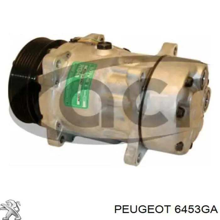 Compresor de aire acondicionado 6453GA Peugeot/Citroen