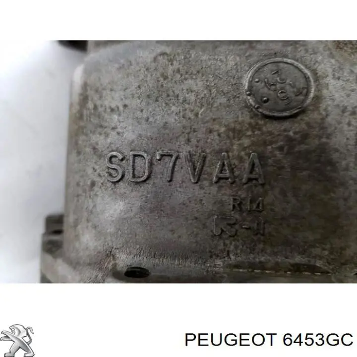 Компрессор кондиционера 6453GC Peugeot/Citroen