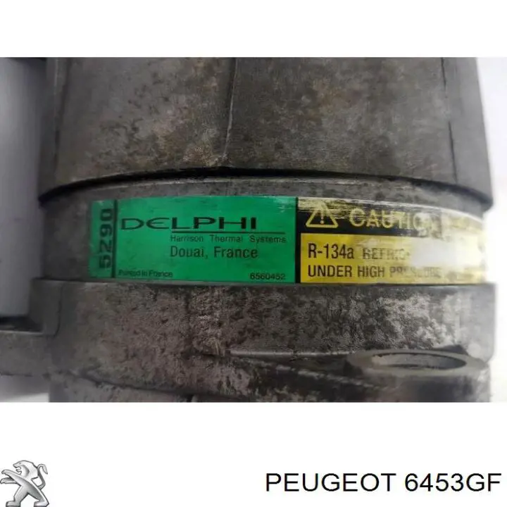 6453GF Peugeot/Citroen компрессор кондиционера