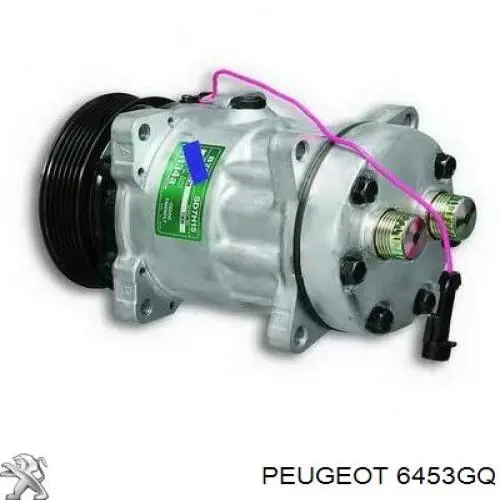 6453GQ Peugeot/Citroen компрессор кондиционера