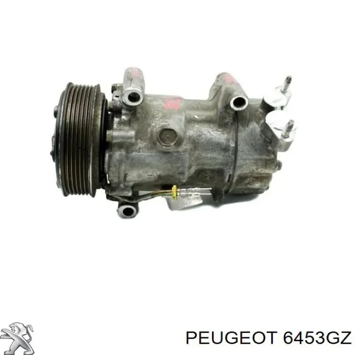 Compresor de aire acondicionado 6453GZ Peugeot/Citroen