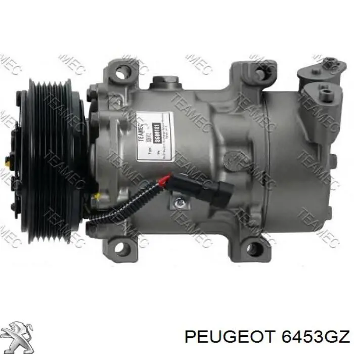6453GZ Peugeot/Citroen компрессор кондиционера