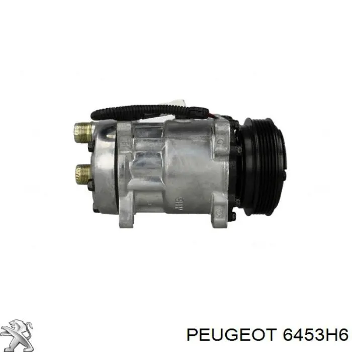 6453H6 Peugeot/Citroen компрессор кондиционера