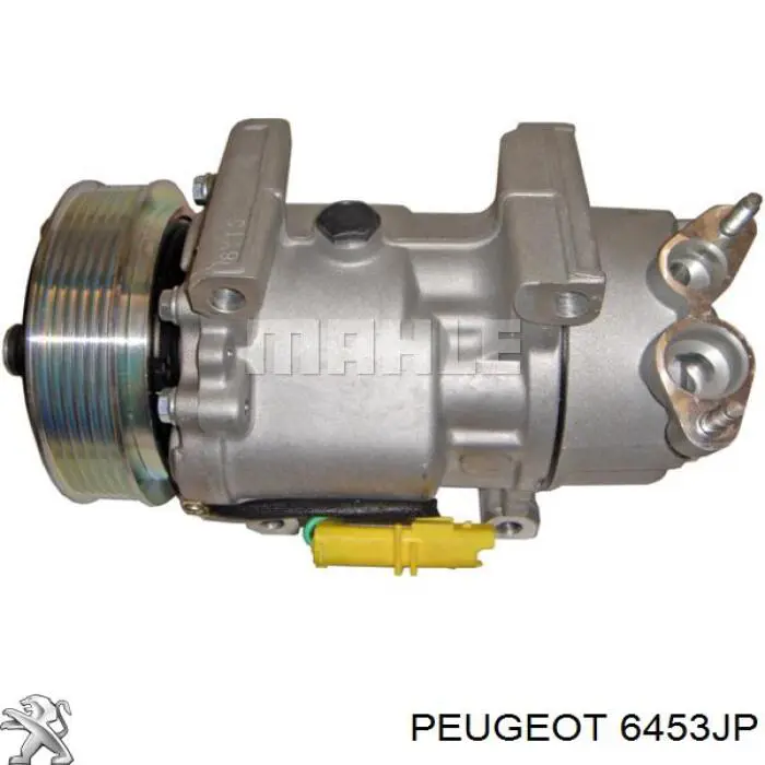 6453JP Peugeot/Citroen компрессор кондиционера
