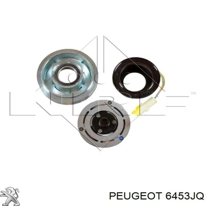 6453JQ Peugeot/Citroen компрессор кондиционера