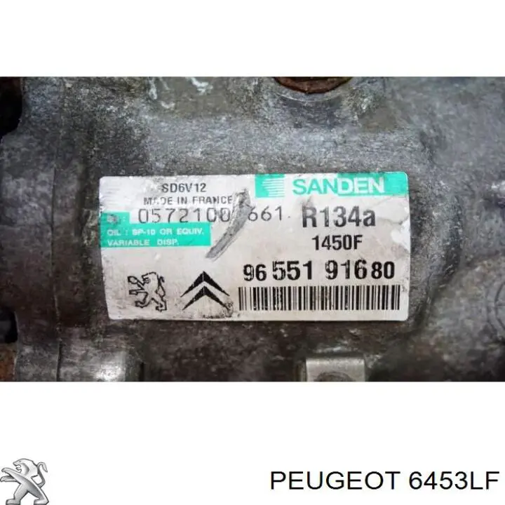 Купить 6453LF Peugeot/Citroen Компрессор климатической установки