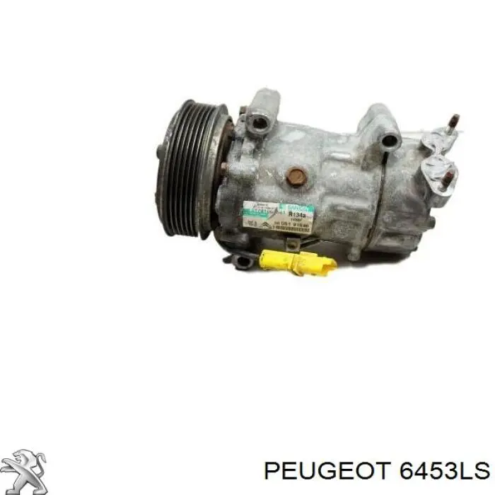 Compresor de aire acondicionado 6453LS Peugeot/Citroen