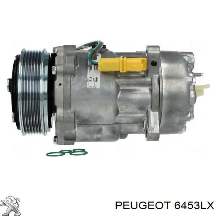 6453LX Peugeot/Citroen компрессор кондиционера