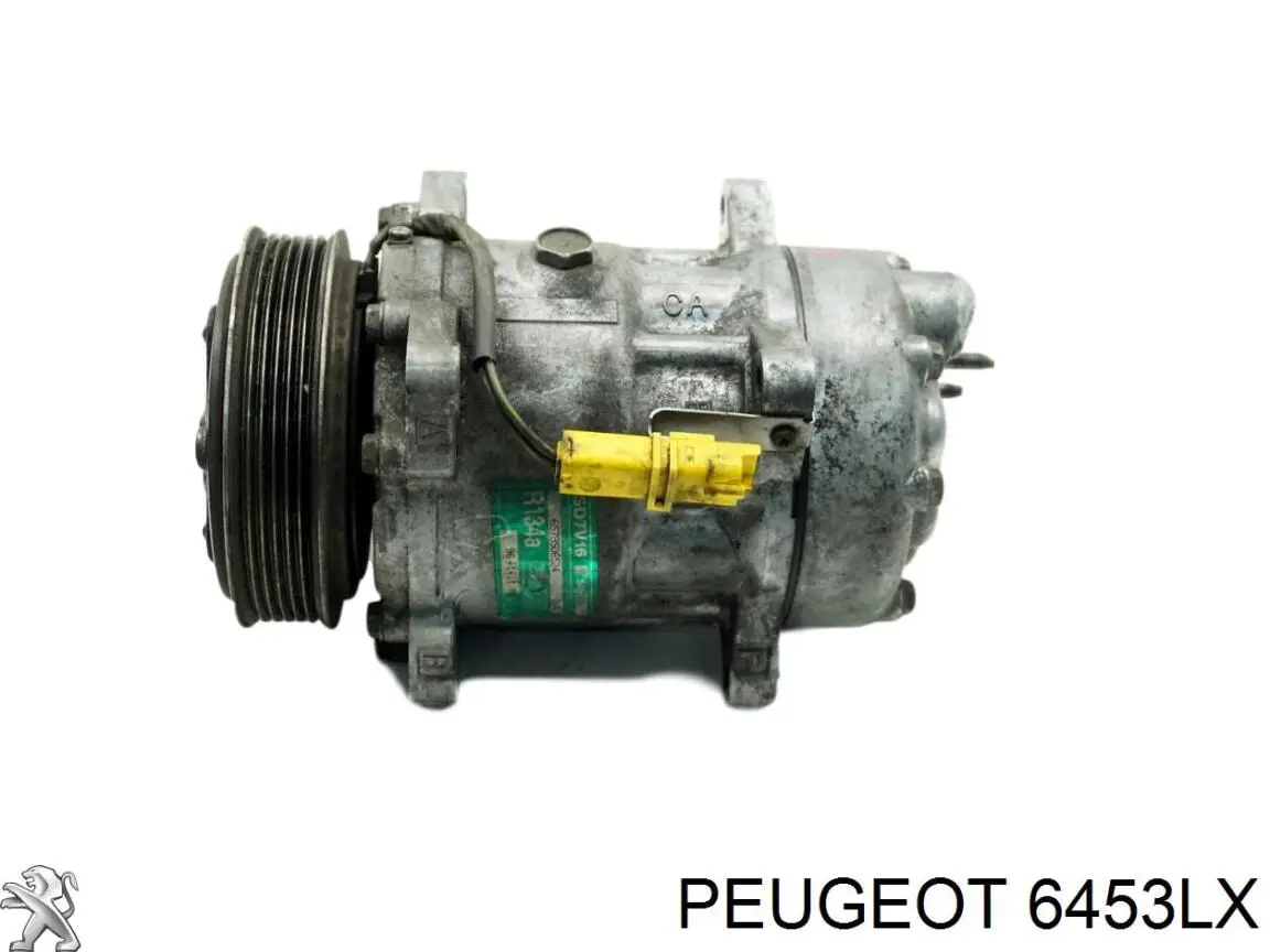 Compresor de aire acondicionado 6453LX Peugeot/Citroen