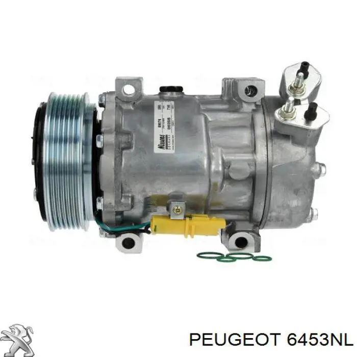 6453NL Peugeot/Citroen компрессор кондиционера