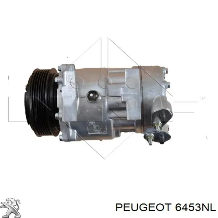 Compresor de aire acondicionado 6453NL Peugeot/Citroen