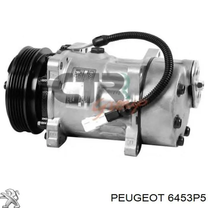 Compresor de aire acondicionado 6453P5 Peugeot/Citroen