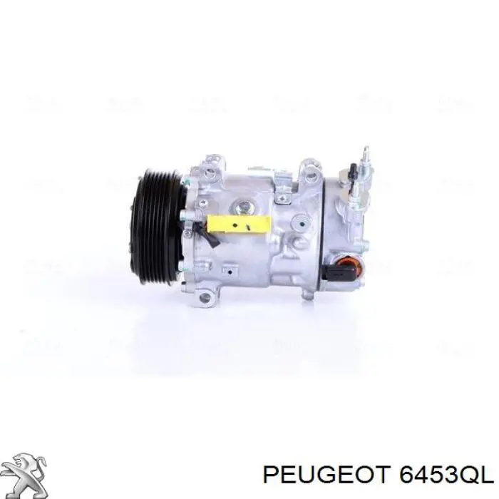6453QL Peugeot/Citroen компрессор кондиционера