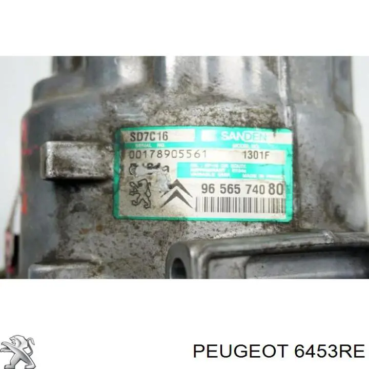 Купить 6453RE Peugeot/Citroen Компрессор климатической установки