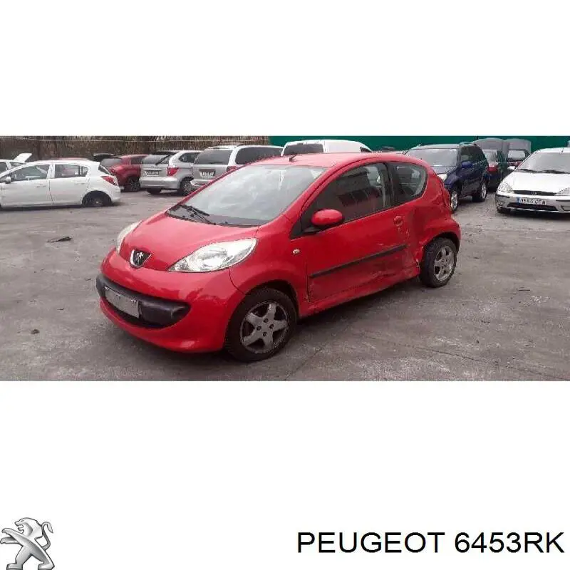 Компрессор кондиционера 6453RK Peugeot/Citroen