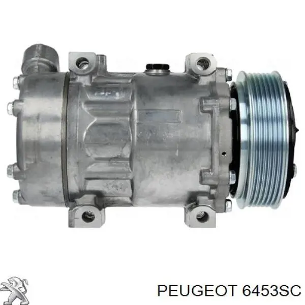 Compresor de aire acondicionado 6453SC Peugeot/Citroen