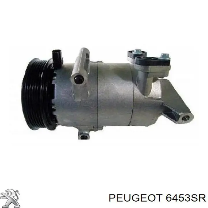 Компрессор кондиционера 6453SR Peugeot/Citroen