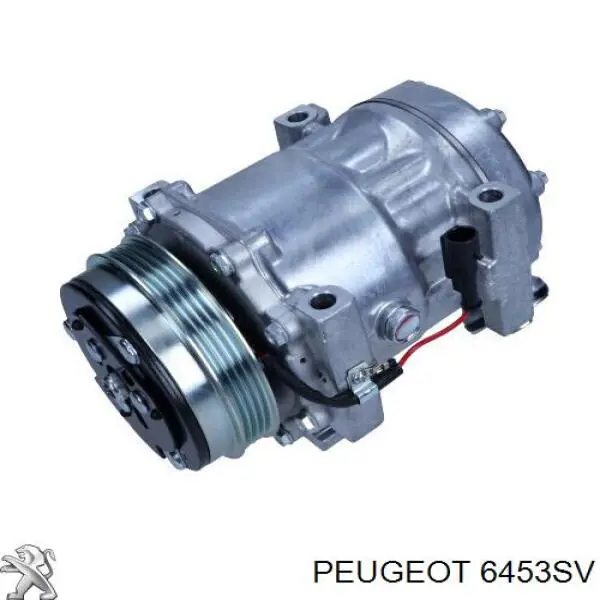 Компрессор кондиционера 6453SV Peugeot/Citroen