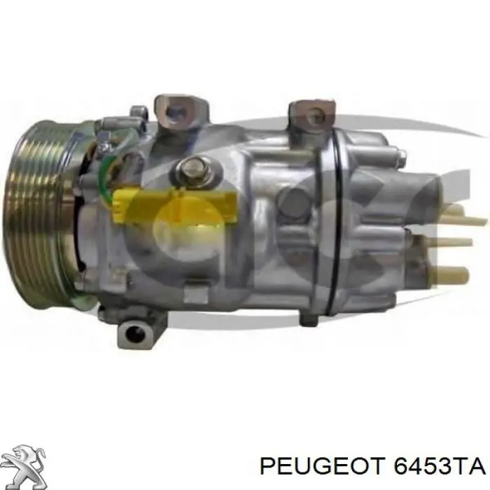Compresor de aire acondicionado 6453TA Peugeot/Citroen