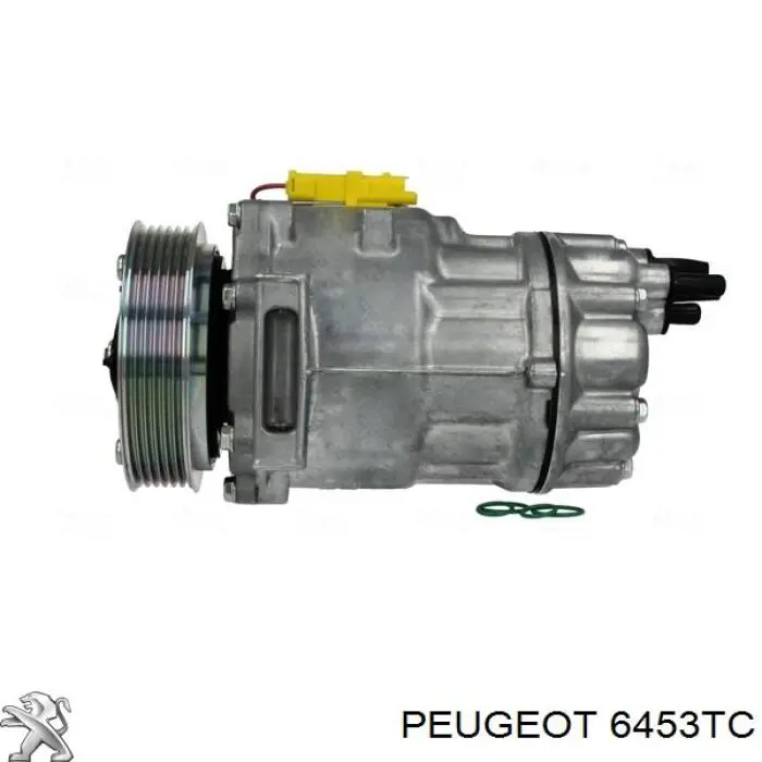 6453TC Peugeot/Citroen компрессор кондиционера