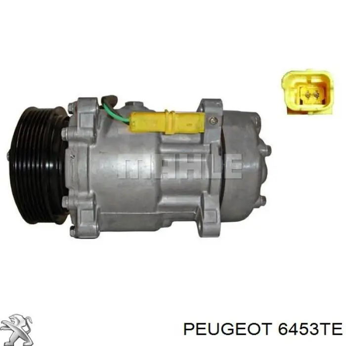 6453TE Peugeot/Citroen компрессор кондиционера