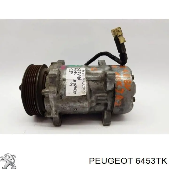 6453TK Peugeot/Citroen компрессор кондиционера