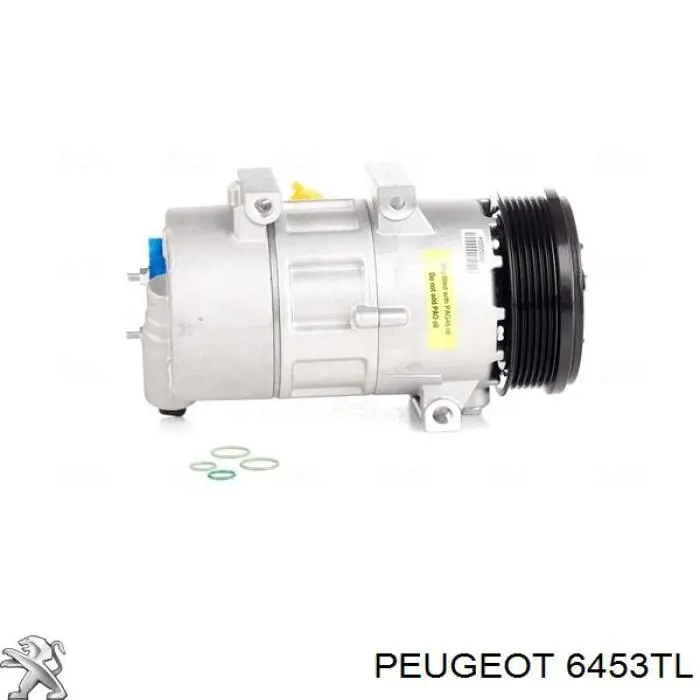 6453TL Peugeot/Citroen компрессор кондиционера
