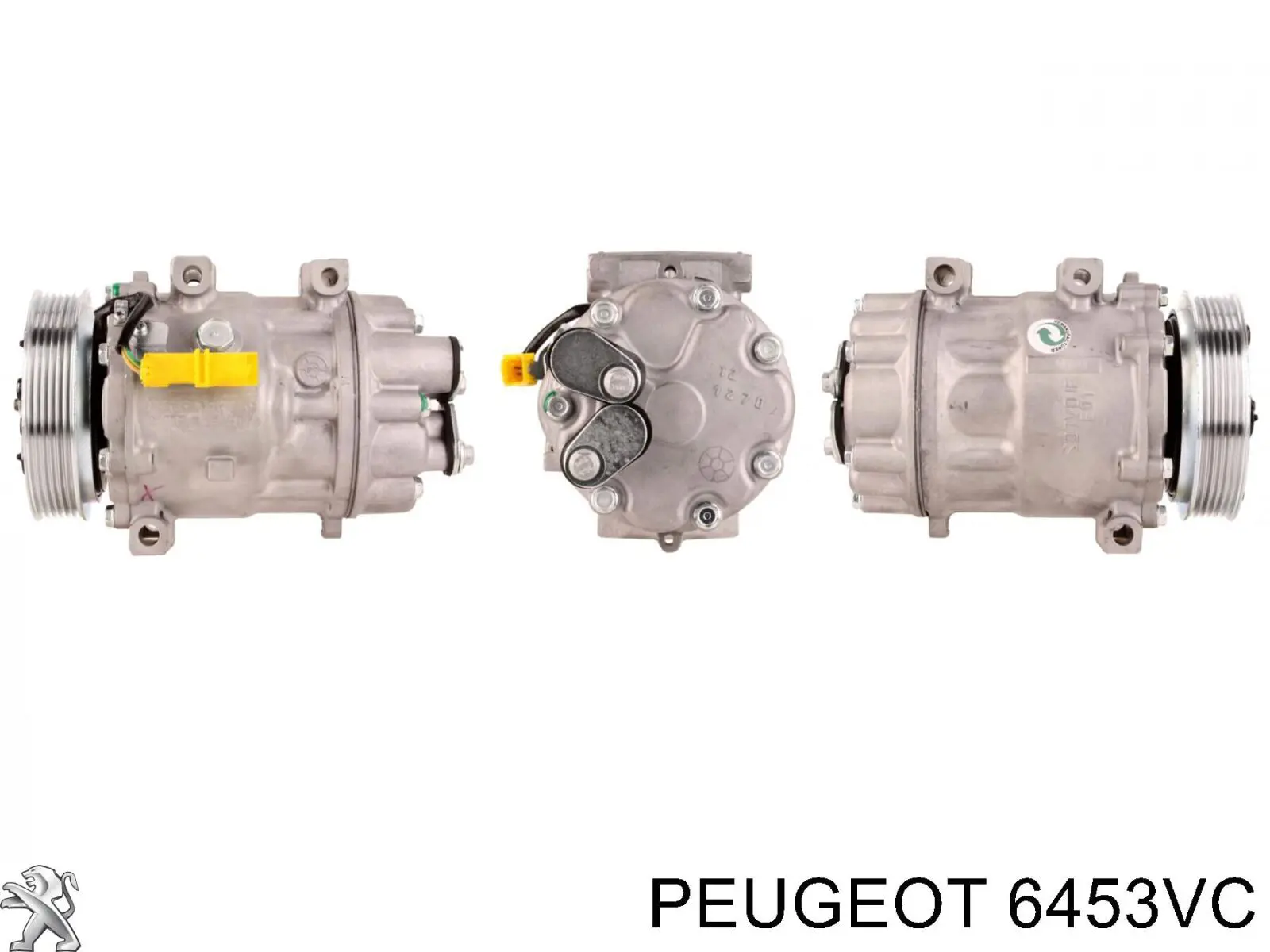 Купить 6453VC Peugeot/Citroen Компрессор климатической установки