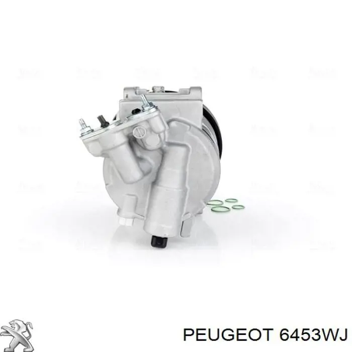 Купить 6453WJ Peugeot/Citroen Компрессор климатической установки
