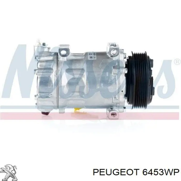 Купить 6453WP Peugeot/Citroen Компрессор климатической установки