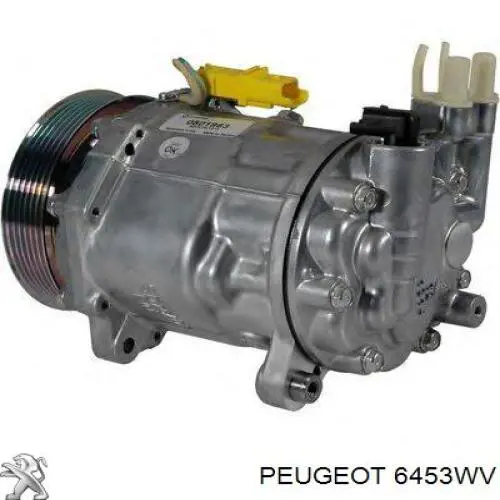Компрессор кондиционера 6453WV Peugeot/Citroen