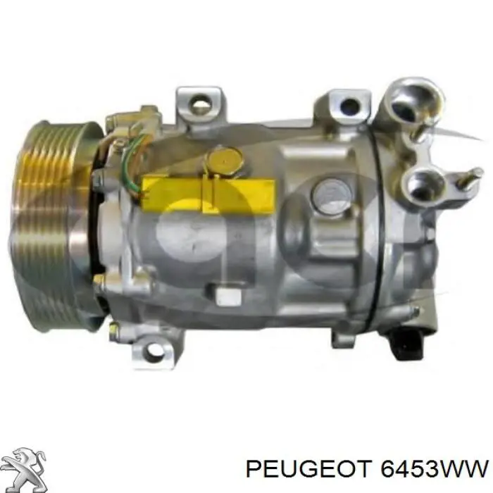 Compresor de aire acondicionado 6453WW Peugeot/Citroen