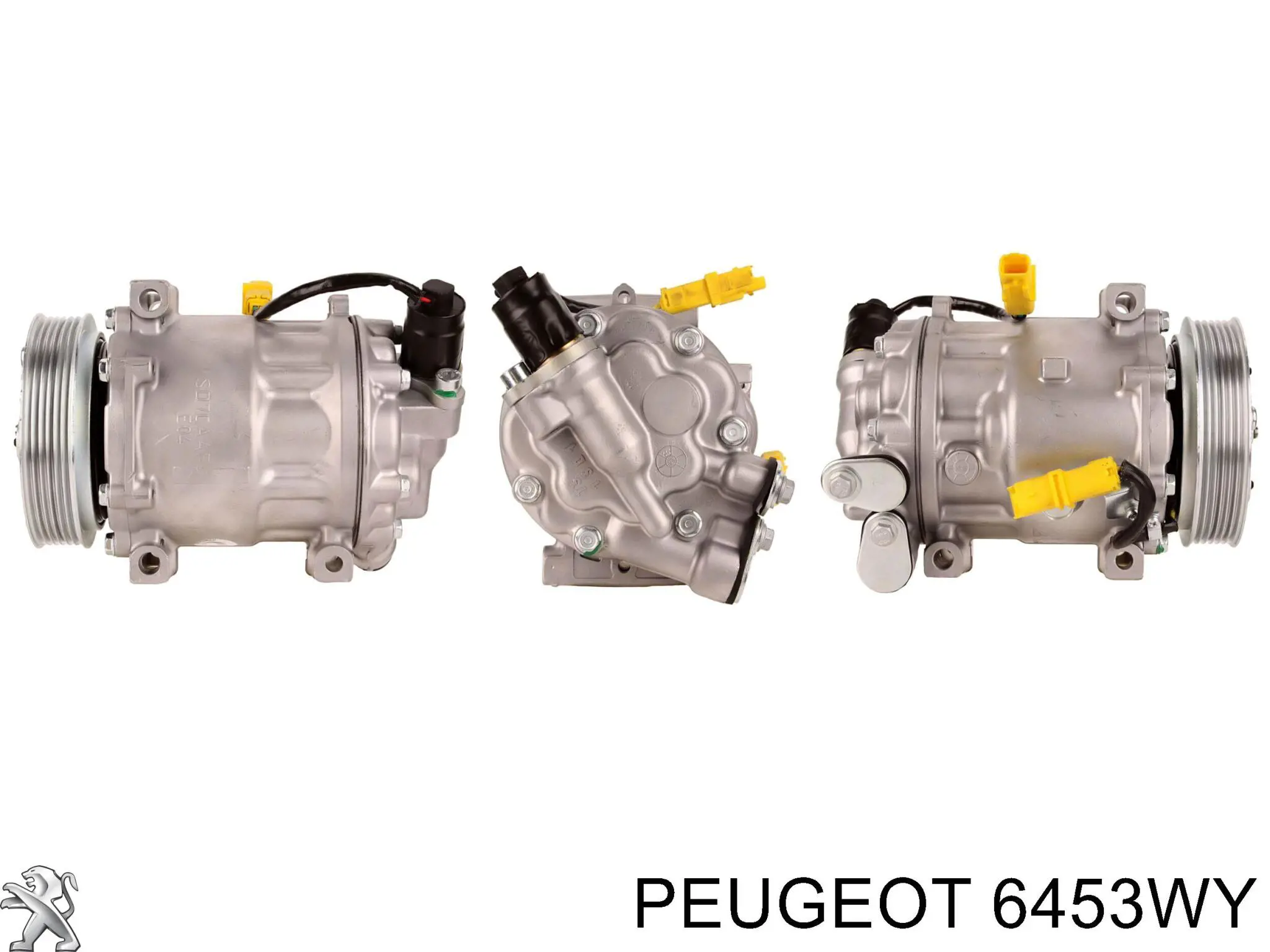 6453WY Peugeot/Citroen compressor de aparelho de ar condicionado
