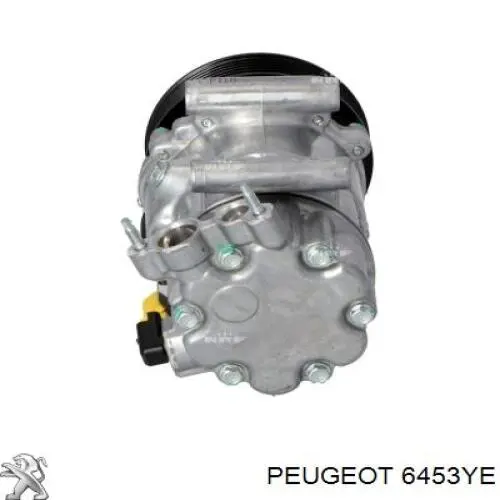 Compresor de aire acondicionado 6453YE Peugeot/Citroen