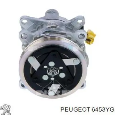 6453YG Peugeot/Citroen компрессор кондиционера