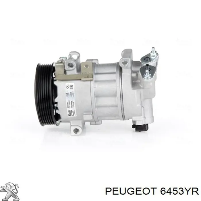 Компрессор системы кондиционирования Peugeot/Citroen 6453YR цена, от 177.17 USD