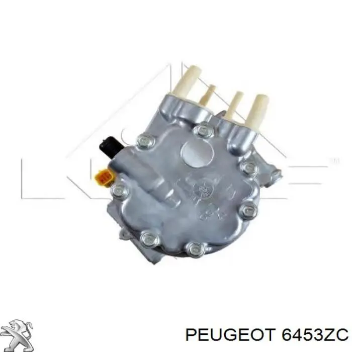 Compresor de aire acondicionado 6453ZC Peugeot/Citroen