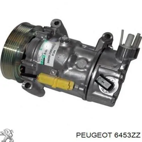 Компрессор системы кондиционирования Peugeot/Citroen 6453ZZ цена, от 185.67 USD
