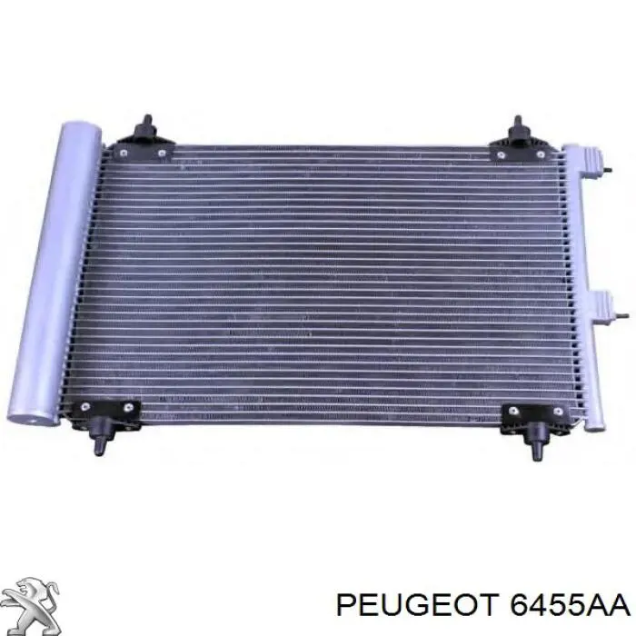 Конденсатор кондиционера Peugeot/Citroen 6455AA цена, от 64.06 USD