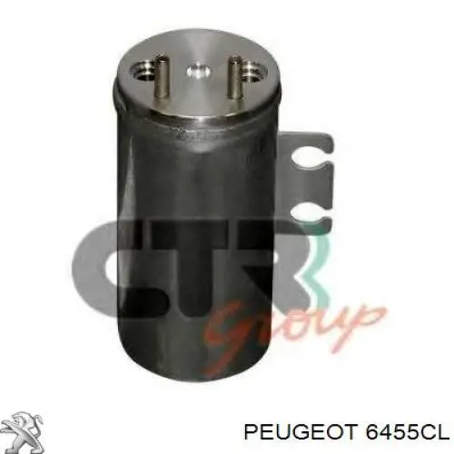 Receptor-secador del aire acondicionado 6455CL Peugeot/Citroen