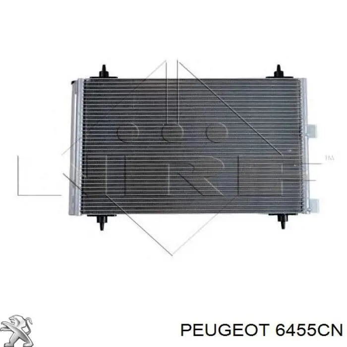 Condensador aire acondicionado 6455CN Peugeot/Citroen