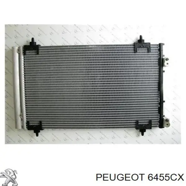 Condensador aire acondicionado 6455CX Peugeot/Citroen