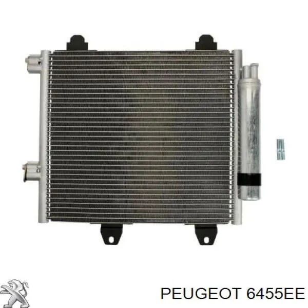 6455EE Peugeot/Citroen радиатор кондиционера