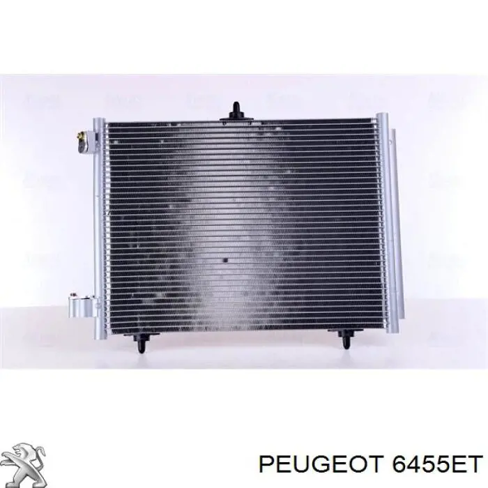 Радиатор кондиционера 6455ET Peugeot/Citroen