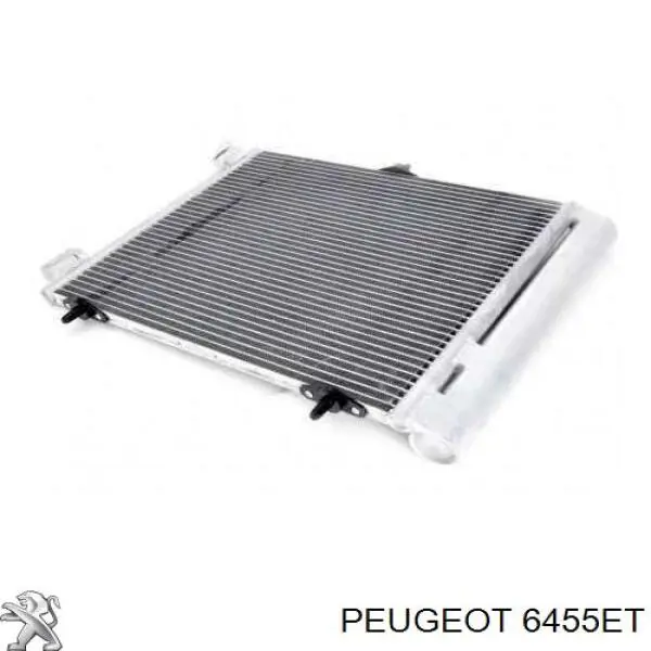 Купить 6455ET Peugeot/Citroen Радиатор системы охлаждения кондиционера