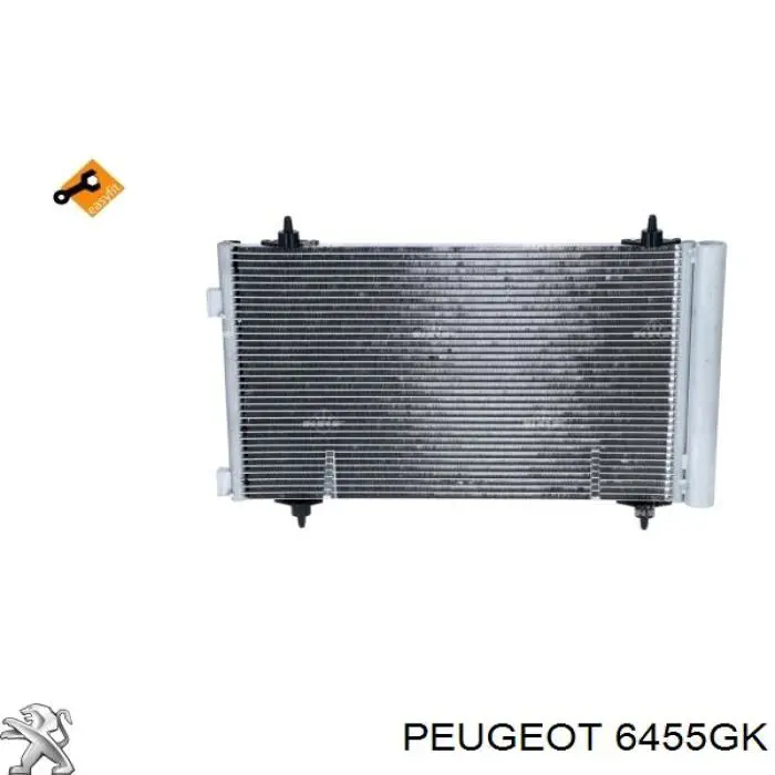 Радиатор кондиционера 6455GK Peugeot/Citroen