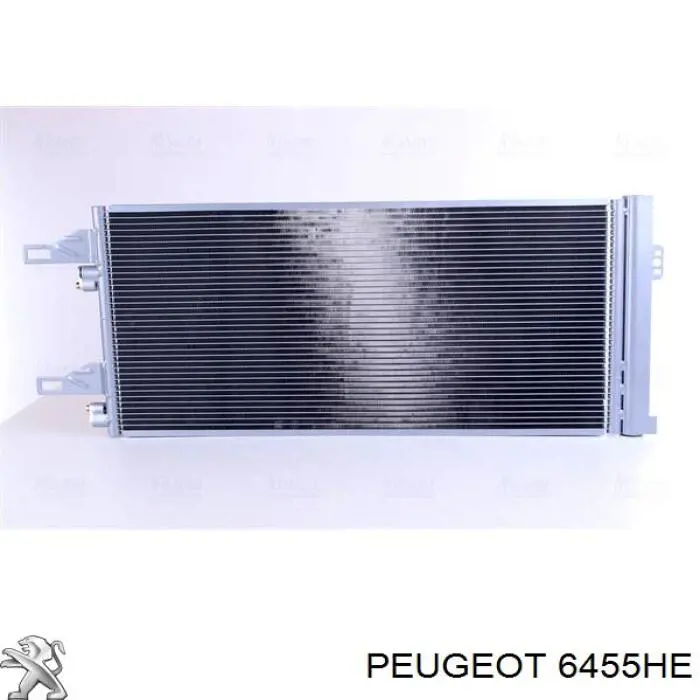 6455HE Peugeot/Citroen радиатор кондиционера