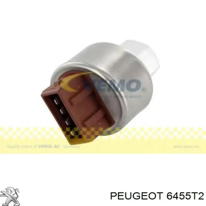 6455T2 Peugeot/Citroen датчик абсолютного давления кондиционера