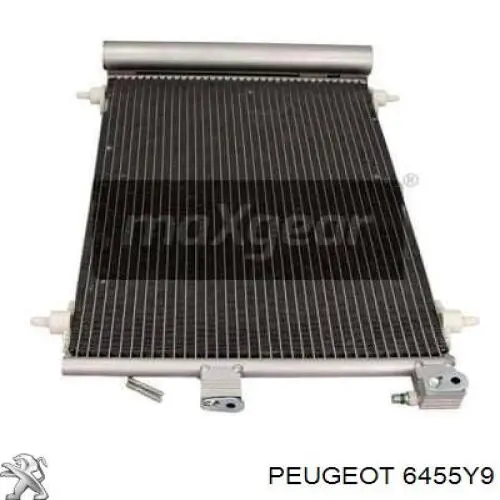 Condensador aire acondicionado 6455Y9 Peugeot/Citroen